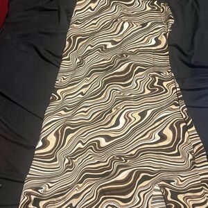 Swirl Pattern Dress